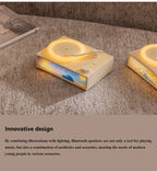 Wireless Vintage Bluetooth Speaker Portable Aromatherapy Atmosphere Light Painting Surround Sound MP3 Music Player Long Enduranc Lootquake LLC