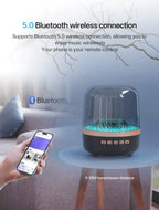 Portable Bluetooth 5.3 Breathing Lamp Speakers 3D Hi-Fi  Audio Subwoofer Outdoor Loudspeaker Music Surround Bass Box Speaker Lootquake LLC