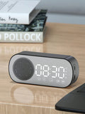 Wireless Bluetooth Speaker, Multi-functional Loud Subwoofer Clock, Mini AI Smart Alarm Clock Speaker Lootquake LLC