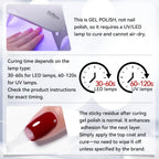 BORN PRETTY 250g Milky White Jelly Nude Gel Nail Polish Refilled Package Translucent Clear Color Semi Permanent Soak Off UV Gel Lootquake LLC