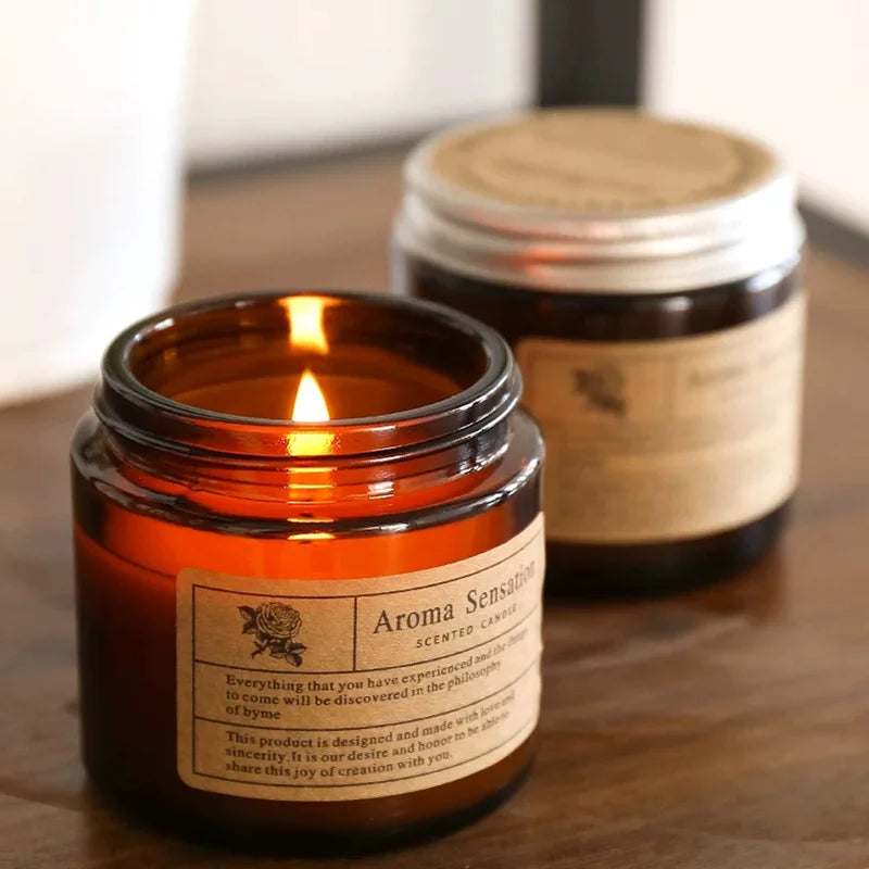 Scented Candles Smokeless Soy Candle Essential Oil Aromatic Candle Luxury Decoration Candle Wedding Gifts Party Home Decoration Lootquake LLC