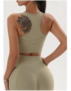 Quick-Dry Yoga Bra & Tights Set