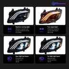 AKD Car Lights for Benz Sprinter Headlight Projector Lens Maybach Style Head Lamp DRL Automotive Accessories Lootquake LLC