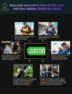 Blackview Active 8 Pro 16GB 256GB Tablet PC 22000mAh Battery Android 13 10.36" inch 2.4K Display 16MP+ 48MP Camera Rugged Tablet Lootquake LLC