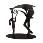 Kiss-Horse Sculpture Modern Statue Rustic Metal Art Men Gift Horse Decor Simple And Classic Design Ornaments Lootquake LLC