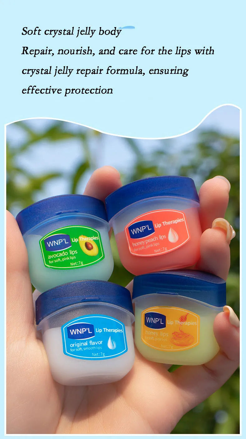 4pcs Natural Plant Lipstick Whitening Lipstick Base Moisturizing Cream Anti Crack Lip Care Jelly Color Makeup Lip Gloss Lootquake LLC