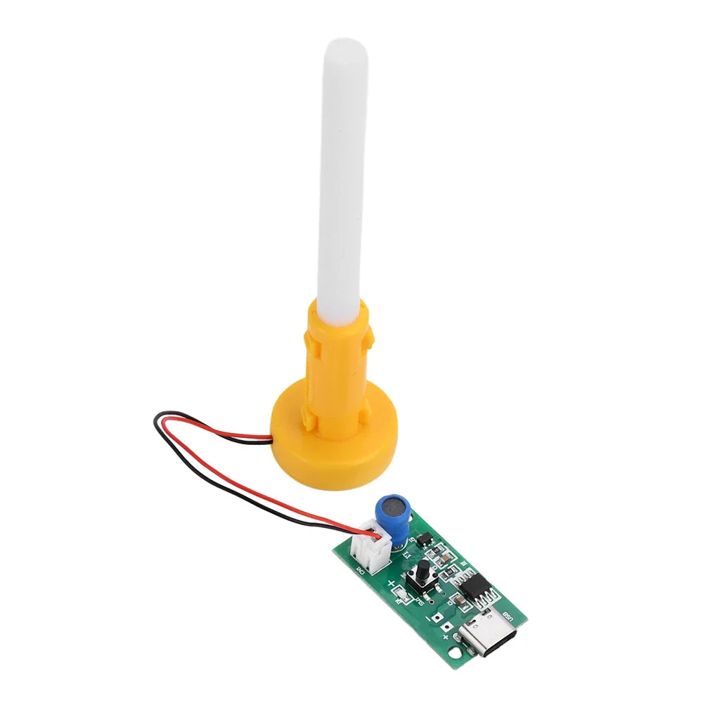 DC5V Type-C Ultrasonic Mist Maker Atomizer Transducer Atomizer Film Plate Accessories Single Spray Mini Humidifier Lootquake LLC