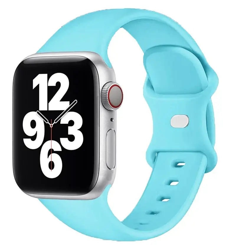 Apple Watch Silicone Band - Soft Waterproof Flexible Strap - SJB-DIAMOND ELITES