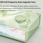 Wireless Vintage Bluetooth Speaker Portable Aromatherapy Atmosphere Light Painting Surround Sound MP3 Music Player Long Enduranc Lootquake LLC