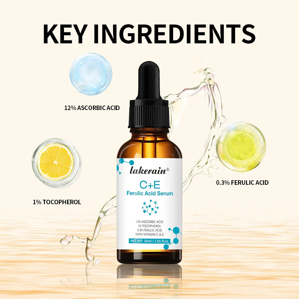Vitamin C Face Serum Vitamin CE Serum with Ferulic Acid for Women Vitamin E&Ferulic Serum Skin Care, Vitamin C Serum for Face Lootquake LLC