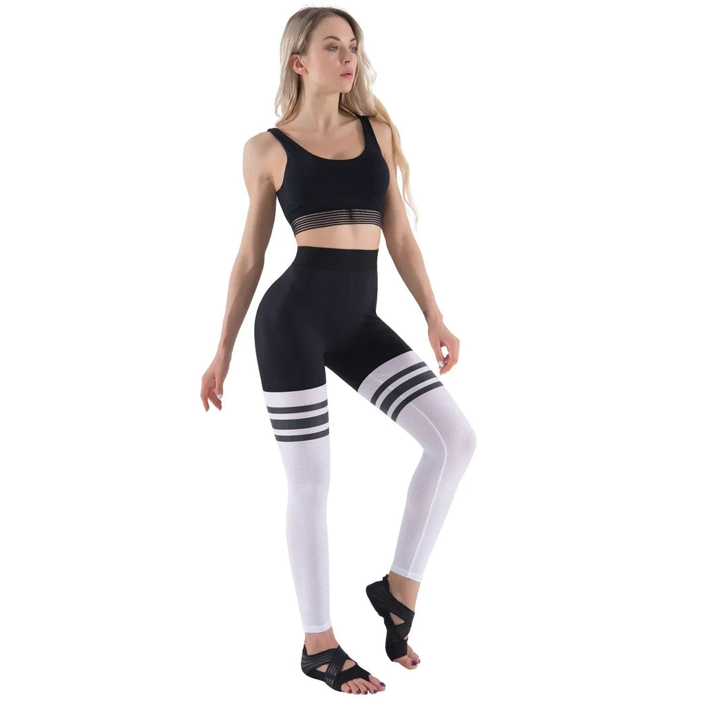 FlexFit Seamless High-Waist Quick-Dry Leggings THRIXINE
