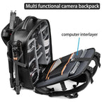 Anti-theft Large Capacity Camera Backpack Modern Style Waterproof Camera Bag Outdoor DSLR Canon, Nikon, Sony, Fuji Lootquake LLC