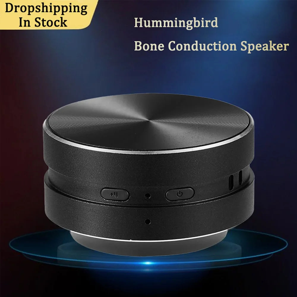 2025 Hot Bone Conduction Speaker Bluetooth-Compatible TWS Wireless Stereo Sound Hummingbird Speaker With FM Radio Dropshipping Lootquake LLC