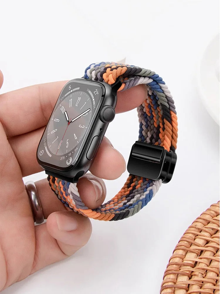 Apple Watch Nylon Band - Soft Flexible Magnetic Strap BandsCo Straps