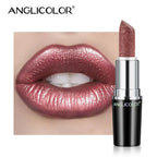 Fine Glitter Lipstick, Quicksand Gold Lipstick Non-sticky Non-fading Lipstick Pearlescent Long-lasting Silky Mermaid Lipstick Lootquake LLC
