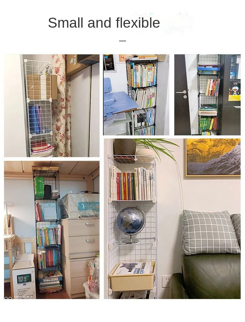 Furniture Bookstore Shelf Floating Bookshelf Bookcase For Books Home Storage Toy Desk Organization Room Shelves Mobile Library