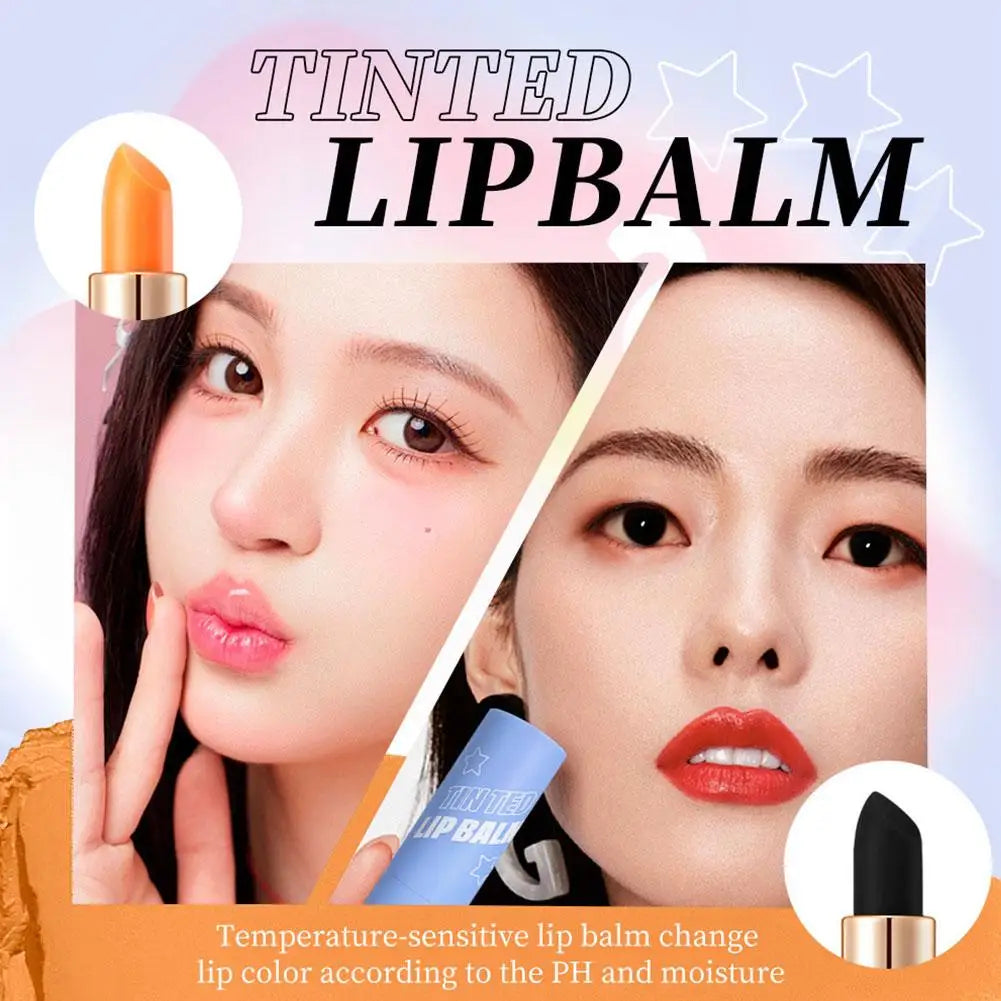 Color Change lip Balm Nourising Moisturizing Anti-drying Lipstick long-lasting waterproof Color changing Lips Care Makeup Lootquake LLC