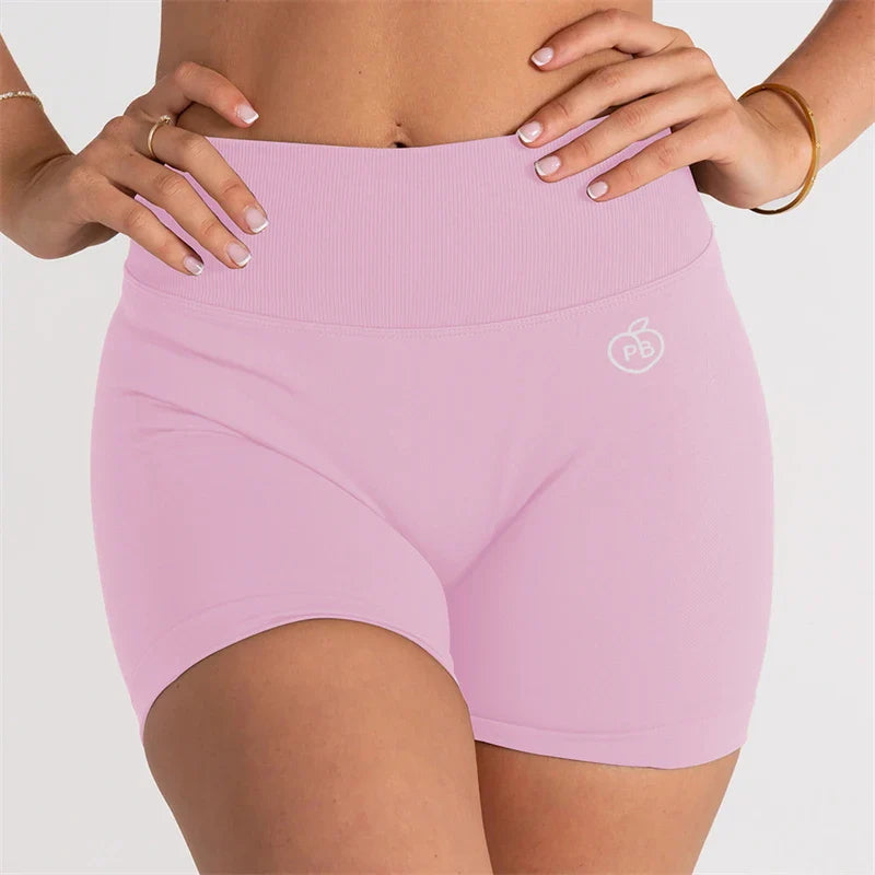 V-Back Scrunch Butt Shaping Shorts THRIXINE