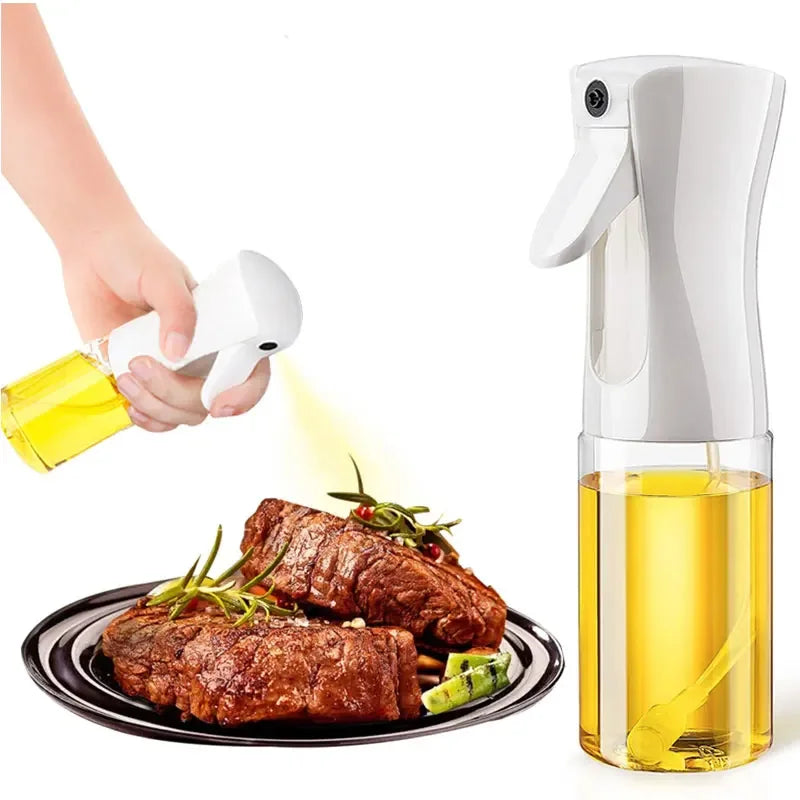 200/300/500ml Oil Spray Bottle BBQ Cooking Olive Oil Sprayer Plastic Baking Oil
