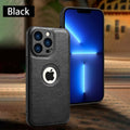 Luxury Leather Case for iPhone 14 13 12 11 Pro MAX XS XR 7 8 Plus Classic Silicone Phone Cover  Leather Case Thin Flexible Soft Grip Luxury PU Leather Cover for Men Durable Anti-Scratch Full Phone Cases Stevvex