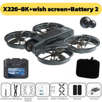 NEW for Genuine X226VR/X226 Mini Drones 8K Professional Remote Control Helicopter Plane RC Dron with Screen Quadcopter Toys Gift
