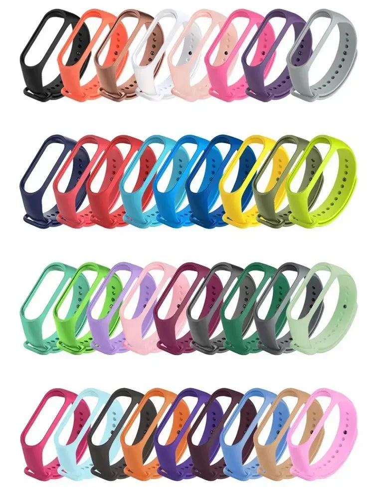 Watch Strap For Xiaomi Mi Band 7 6 5 4 3 Wristband Silicone Bracelet Wrist Straps MiBand 3/4 band5 band6 Smartwatch Accessories Lootquake LLC