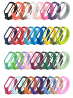 Watch Strap For Xiaomi Mi Band 7 6 5 4 3 Wristband Silicone Bracelet Wrist Straps MiBand 3/4 band5 band6 Smartwatch Accessories Lootquake LLC