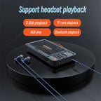 SANSUI Wireless Bluetooth Speakers Home Full-band Radio LED HD Video Player Portable MP4 Walkman Built-in Rechargeable Battery Lootquake LLC