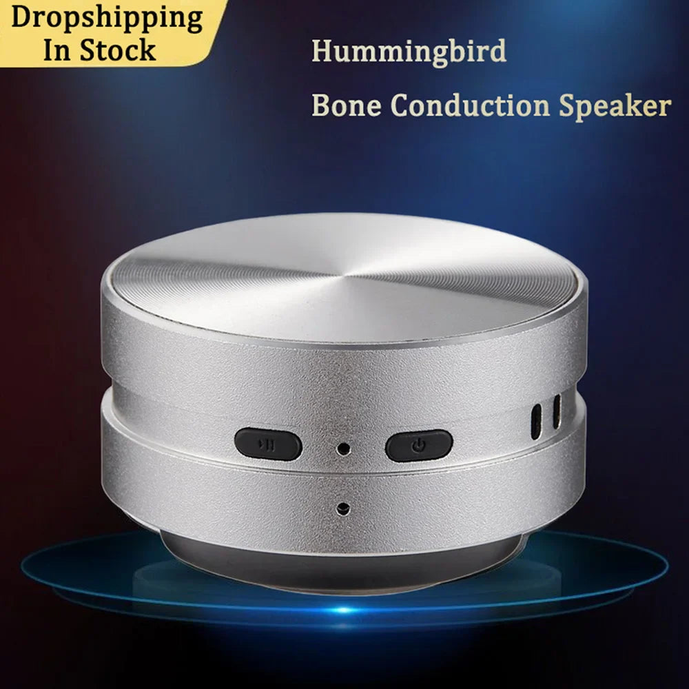 2025 Hot Bone Conduction Speaker Bluetooth-Compatible TWS Wireless Stereo Sound Hummingbird Speaker With FM Radio Dropshipping Lootquake LLC