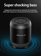 Wireless Bluetooth Speaker AI Intelligent Artificial Voice Control Insert Card Small Audio Mobile Phone Computer Desktop Lootquake LLC