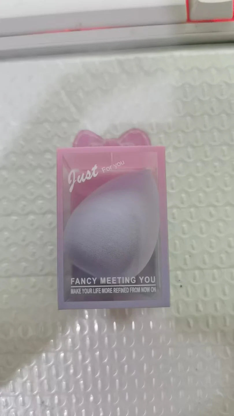 1pcs cosmetic powder puff soft and smooth women's makeup foundation sponge beauty makeup tool accessories drop-shaped Lootquake LLC