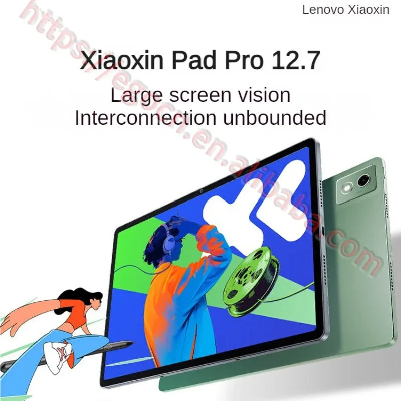 New Lenovo Xiaoxin Pad Pro 12.7 2025 Tablet Dimensity 8300 2.9k Resolution 144Hz Refresh WIFI 10200mAh Android ZUI16 Tablet PC Lootquake LLC