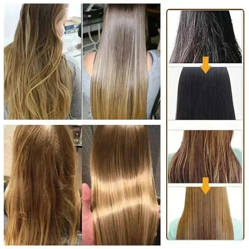 Collagen Keratin Hair Care Mask Treatment Dry Damaged Hair Revitalize Hair Straighten Soft Smooth Moisturize Hair Care Products Lootquake LLC