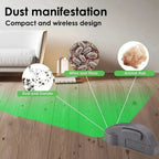 HOMEFISH Vacuum Cleaner Dust Display LED Lamp Detect Microscopic Dust Invisible Pet Hair Vacuum Cleaner Accessories(No Battery)
