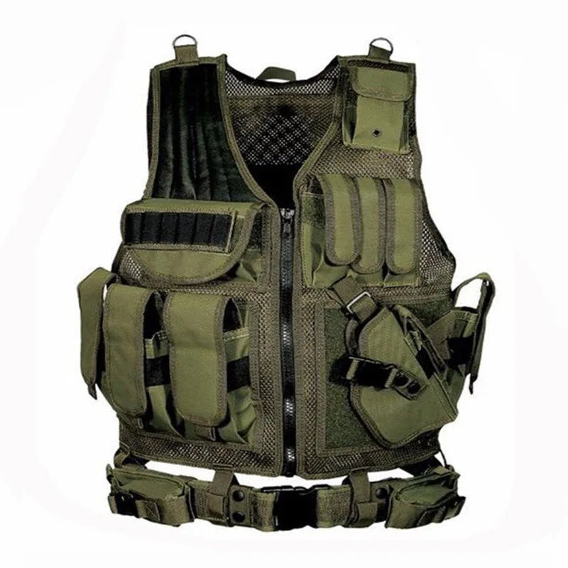 TactiFit: Breathable Combat Vest THRIXINE