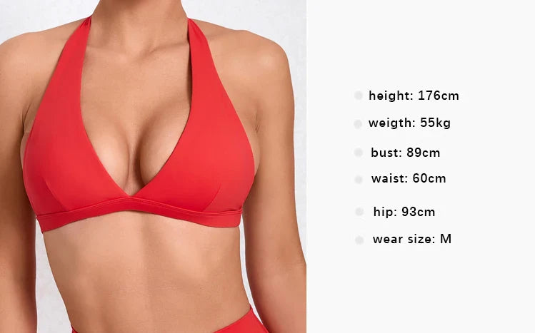 Sexy Backless Sport Bra THRIXINE