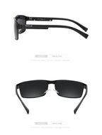 BARCUR Sunglasses Men’s Original Rectangle Fashionable Business Sunglasses – Polarized UV400 Protection for Driving Hiking Sports and Casual Wear – Trendy Fashion Shades Oculos De Sol with Anti-Reflective TAC Lenses