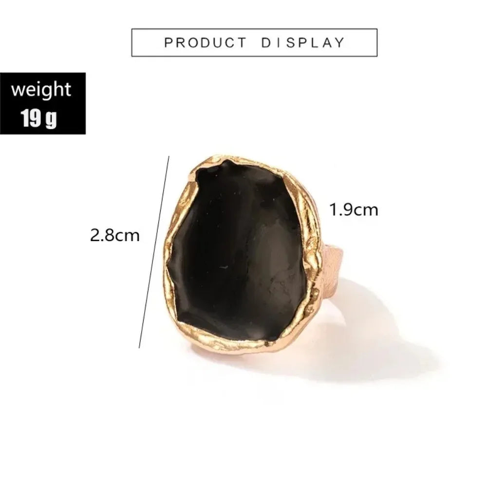 Classic Simple Geometry Square Black Enamel Stud Earrings for Women Charm Party Jewelry Stainless Steel Designer Ear Accessories Lootquake LLC