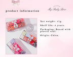 FLORTTE 10-Color Lip Palette Lip Gloss and Lipstick Glossy Moisturizing Pigmented Multifunctional Easy to Apply Lootquake LLC