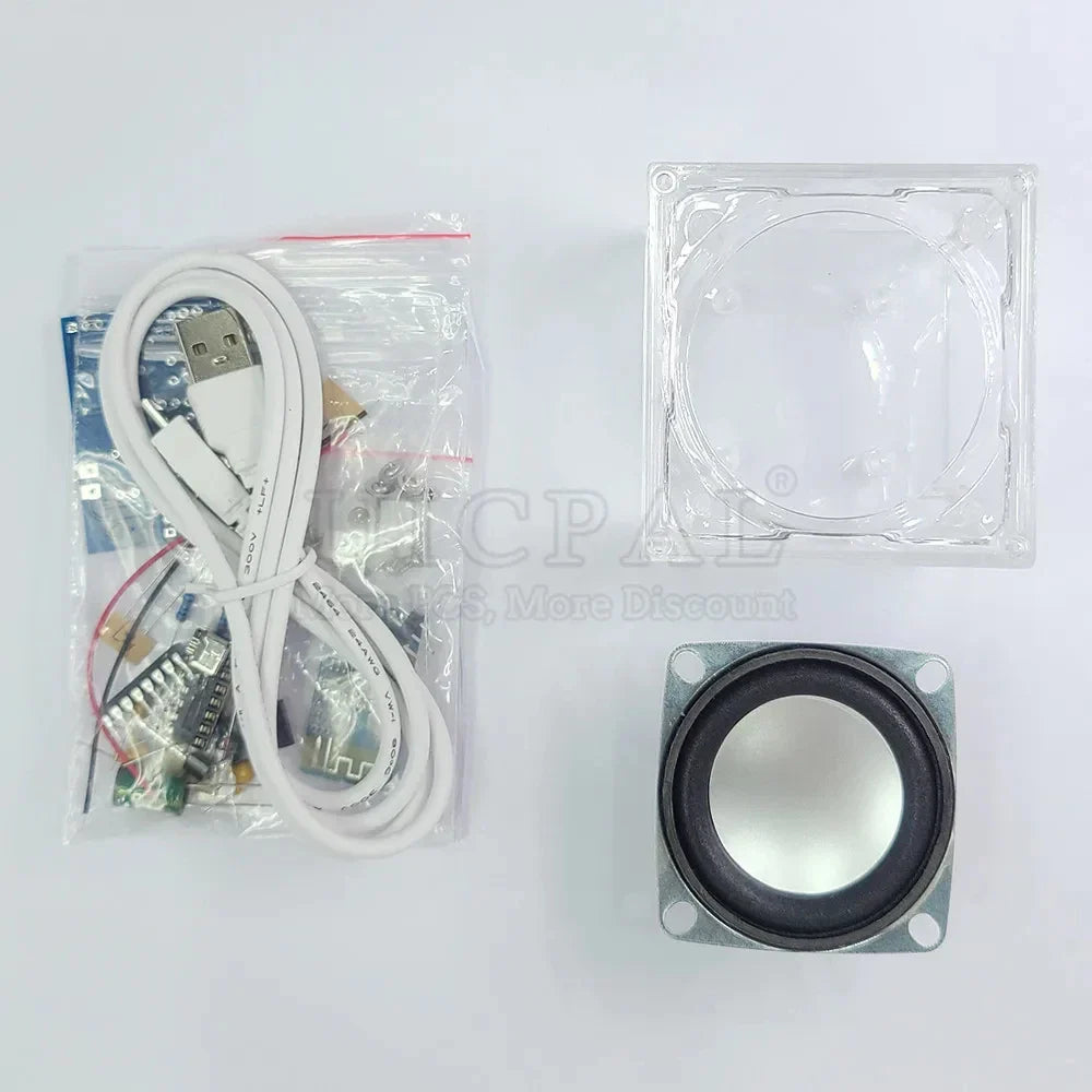 DIY Bluetooth Speaker Kit Electronics DIY Soldering Project Practice Solder Assembly DIY Electronic Kit Mini Speakers 1*3W Lootquake LLC