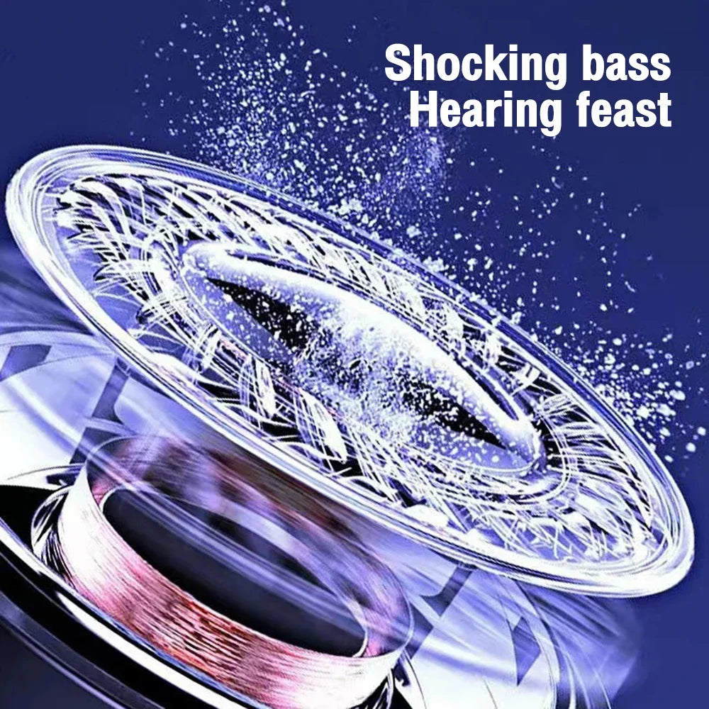 S12 Wireless Bluetooth Speakers Powerful Portable Sound Box Subwoofer Car Audio Bass MP3 Player Sound System LED Lights Lootquake LLC