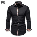Men's Shirt with Collar White Shirts Man Long Sleeve Men's Shirts 2023 Mens Polo Shirts for Men Famous Brands Lootquake LLC