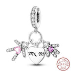 S925 Sterling Silver Princess Golf Hamster Camera Travel Three Piece Set Charms Beads 3mm DIY Fine Jewelry Making Lootquake LLC