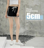 Women Striped Casual Shorts Korean Harajuku Loose All Match Sports Shorts Summer Fashion Simple Yoga Thin Mini Shorts Female