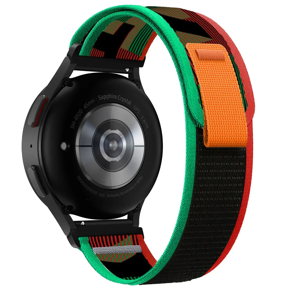 Amazfit Nylon Loop Watch Band - Durable Adjustable Strap For Smartwatch