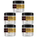 Collagen Hair Mask Keratin Hair Treatment Deep Repair Argan Oil Collagen Essence Keratin Conditioner For Dry Damaged Hair 100G Lootquake LLC