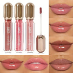 6 Color Mirror Pearl Lip Gloss Waterproof Long Lasting Moisturizing Liquid Lipstick Shimmery Glitter Lip Gloss Women Lip Makeup