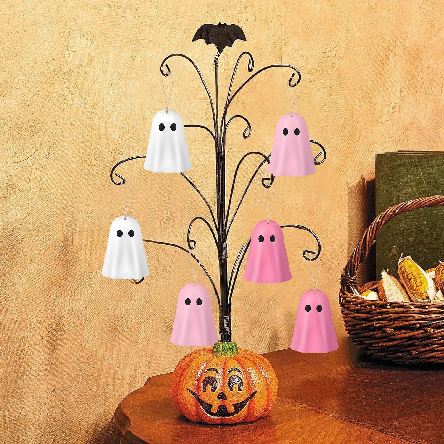 Halloween Hanging Ornaments Ghost Decoration Halloween Tree Decorations Ornaments paper Decorative Halloween Decoration For Lootquake LLC