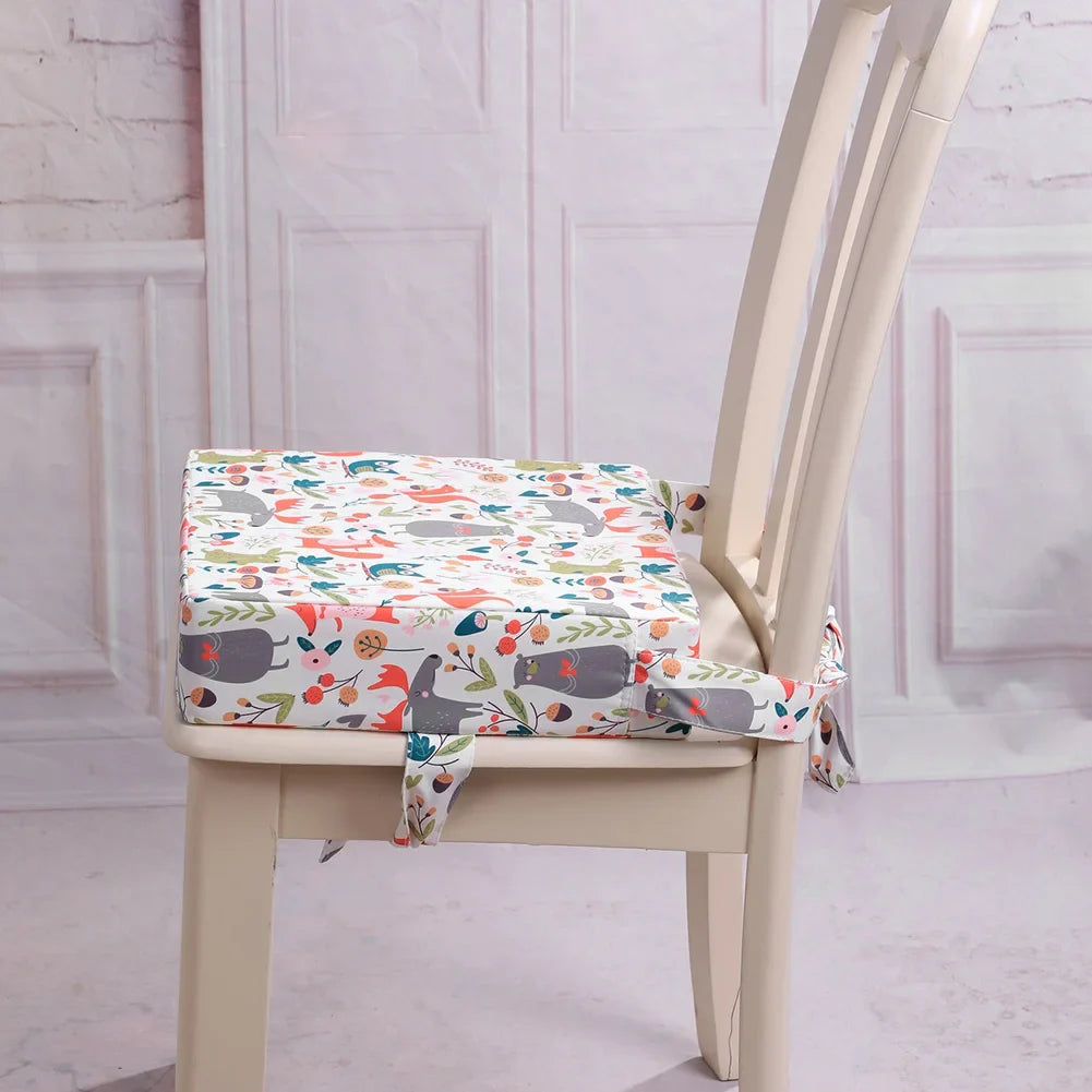 Baby Dining Chair Booster Cushion Removable Kids Highchair Seat Pad Star Chair Heightening Cushion Child Chair Waterproof Seat Lootquake LLC