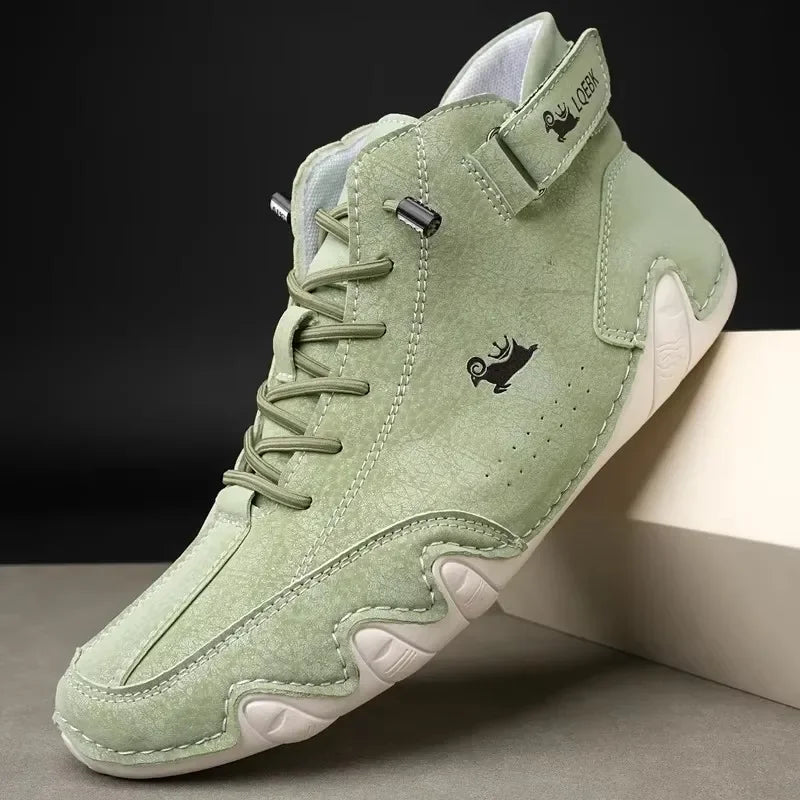 New Women's High Top Shoes Summer Fresh Fashionable Comfortable Soft Soled Ankle Boots Breathable Trendy High-quality Loafers Lootquake LLC